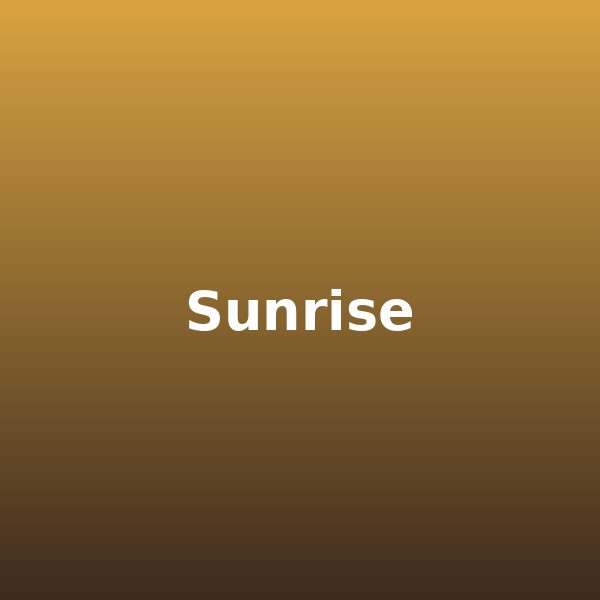 Sunrise Spot